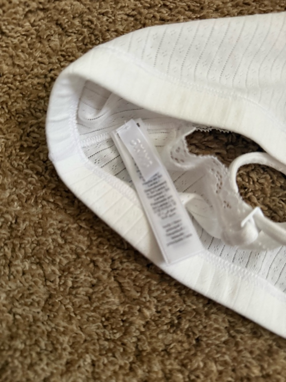 Skims
LIGHTWEIGHT COTTON LOGO PICOT SCOOP BRALETTE - Picture 4 of 4